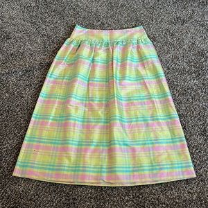 Vintage (White Tag) Lilly Pulitzer Floor Length Skirt size 12